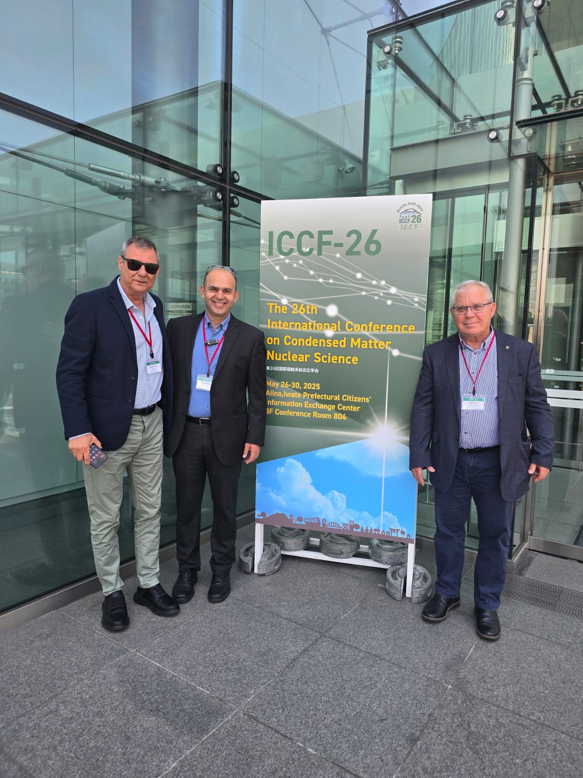 OGEnergy team at ICCF-26, Morioka, Japan