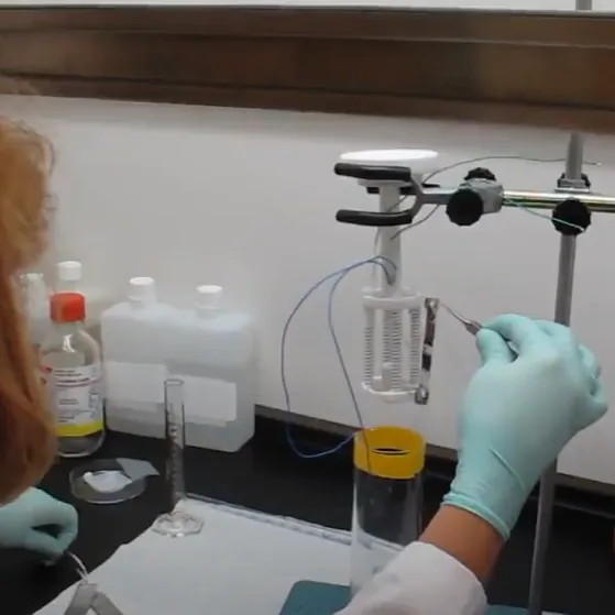 Lab work on original ET palladium cathodes